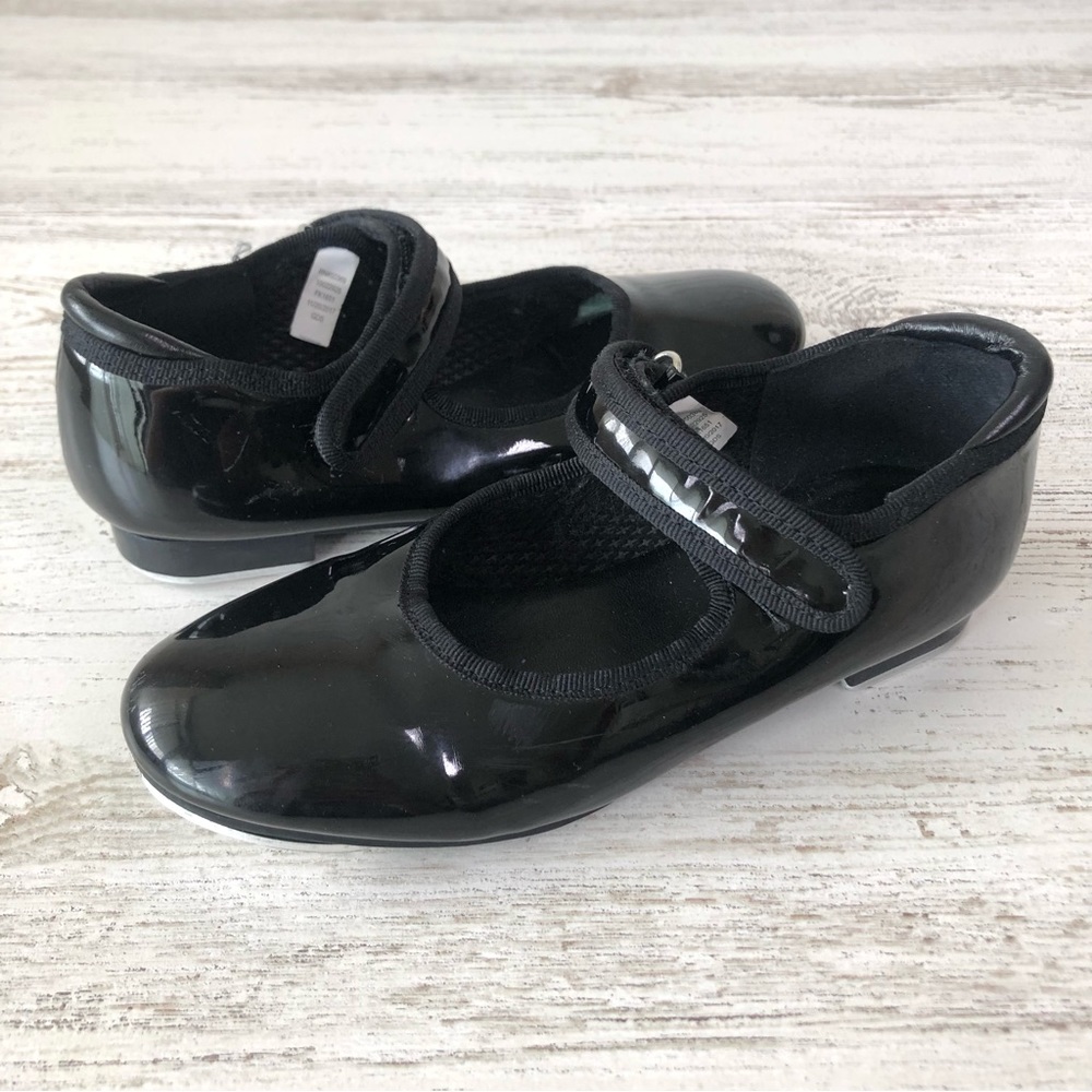 FREESTYLE Mary Jane Faux Patent Leather Tap Dance Shoes Girls 11
